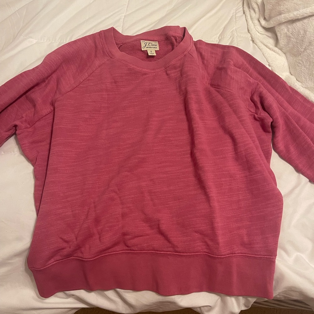 J crew vintage fleece crewneck
